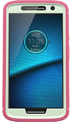 Nueva Funda Auténtica Serie Otterbox Defender Para Droid Maxx 2 Rosa Foto 3 de 4