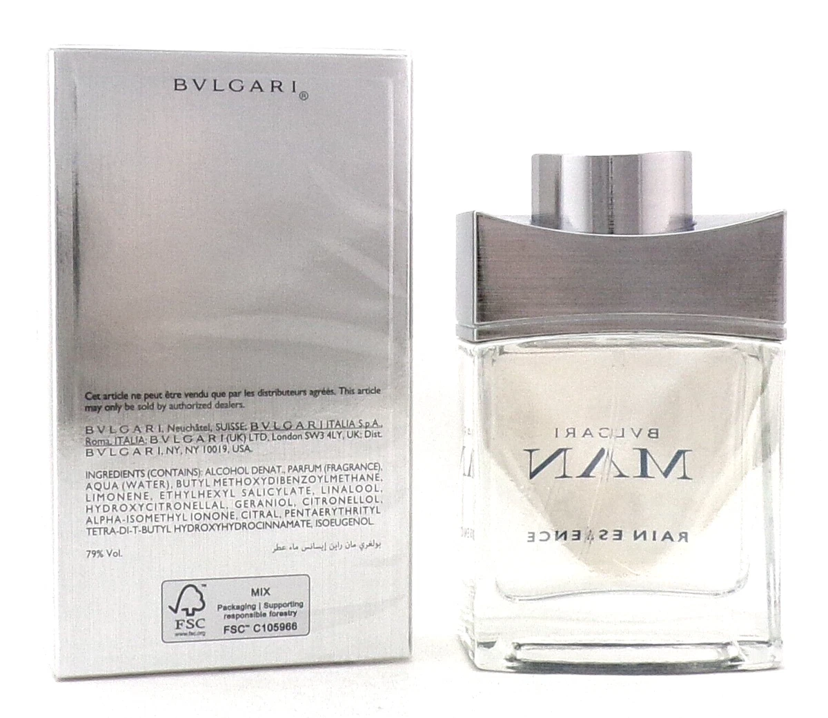 Men's perfume Toilet water Bvlgari BLV 30 ml