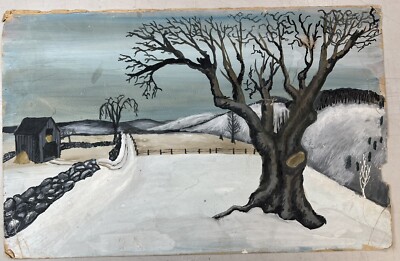 Bruce Handiside Mitchell(1908 - 1963), Gouache on Paper Painting w/Study Drawing