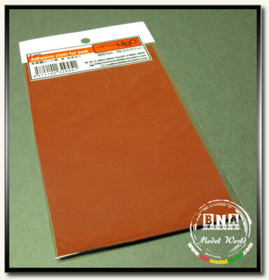 Model Factory Hiro Adhesive Leather-Look Cloth for Seat: Red (Size