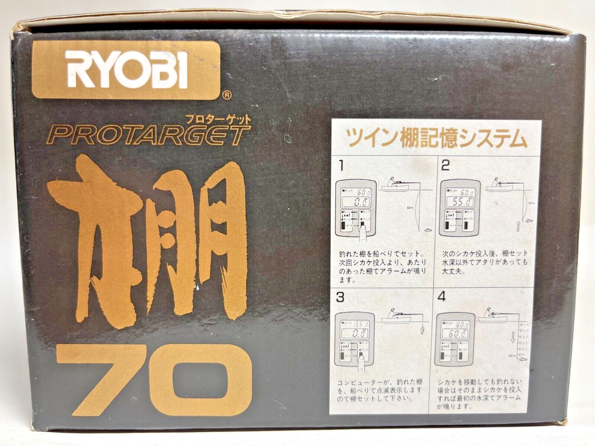 RYOBI PROTARGET TANA 70 Manual Reel with Counter | eBay