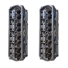 2x Complete Aluminum Cylinder Heads For Ford Sbf Gt40 289 302 351w Mustang 175cc