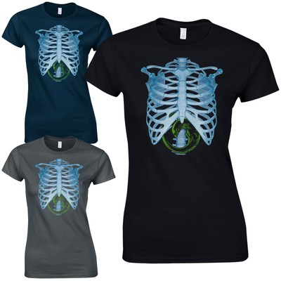 alien x ray t shirt