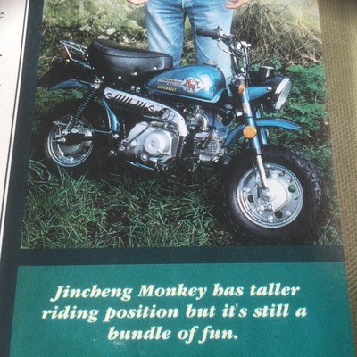 HONDA CZ100 JINCHENG Z50 MONKEYBIKE 