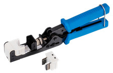 110 Punch Down Crimping Tool for RJ45 45  Keystone Jacks Cat5e Cat6 Crimper