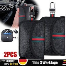 2x Keyless Go Schutz Autoschlüssel Box,RFID Signal Blocker Box für Autoschlüssel