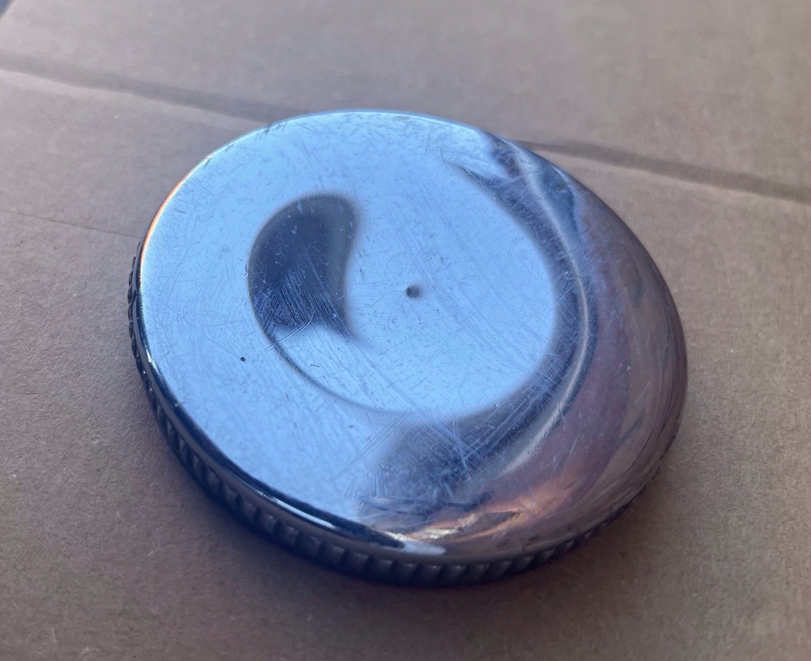 Classic Mini Petrol Cap Chrome Mk1 Mk2 Mk3 Austin Morris Fuel Convex