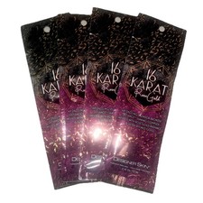 4 Designer Skin 16 Karat Rose Gold Tanning Lotion Packets