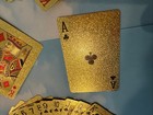 Beautiful Gold Foil Deck of Playing Cards * 52 + 2 Jokers * Poker Blackjack New — photo 5