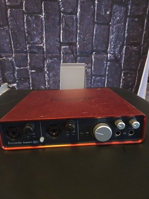 Focusrite Scarlett 6i6 USB Audio Interface- 2nd Gen  Untested 