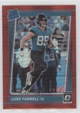 2021 Panini Donruss Optic Rated Rookie Red Hyper Prizm Luke Farrell #287 7l6