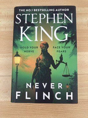 Stephen King - Never Flinch HARDBACK 2025 - 1st Edition Hodder & Stoughton