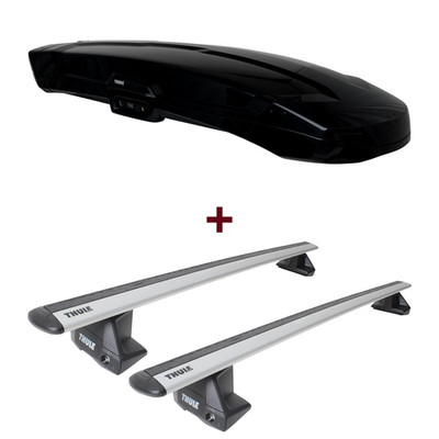 Dachbox Thule Vector Alpine + Dachträger für Peugeot 3008 II Typ MC / MR neu top