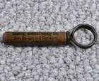 Vintage Cushing Medical Supply Wines & Liquors Boston MA. Wood Corkscrew Opener — photo 3