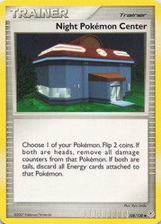 Night Pokemon Center 108/130 Diamond & Pearl Uncommon Trainer
