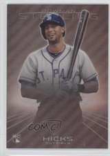 2013 Bowman Sterling Refractor 138/199 Aaron Hicks #27 1f0