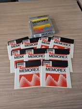 Memorex 5.25 Floppy Disks Lot 2S/2D Double Density IBM PC  Original Box Vintage