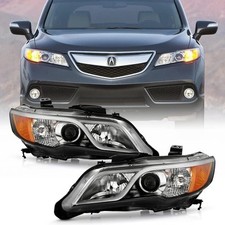 For 2013-2015 Acura Rdx Halogen Projector Headlights Headlamps Left Right For 2013-2015 Acura Rdx Halogen Projector Headlights Headlamps Left Right