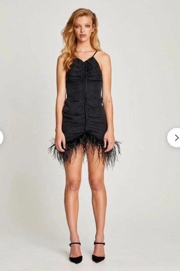 black velour mini dress Highway To Heaven Vintage Velvet Mini Dress ‍ ️Mermaid Way, Black / M