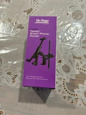 On-Stage Tablet/Smart Phone Holder - Black - New In Box