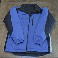 Columbia Vertex Reversible Boys Puffer Jacket Hooded Down Insulated 18/20