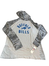 Zubaz Buffalo Bills Sweatshirt Hoodie Pullover NFL Team Apparel Size XL New NWT