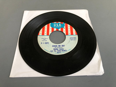 BOBBY JONES   BEWARE A STRANGER  1967 D J COPY 7'' SINGLE CAT # 3TKM 0967