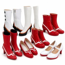 Cosplay Boots Adult Unisex Costume Shoes Custom Made Zero Two Darling in the Fra