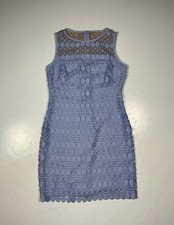 Lauren Ralph Lauren Periwinkle Lace Purple Dress Size 2P