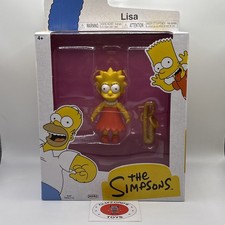 The Simpsons Lisa 5" Action Figure Jakks Pacific New