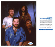 'Spin Doctors' Band Signed 8x10 Photo Chris Barron & Aaron 'Two Princes' ACOA