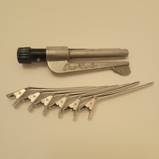 Vintage Deluxe Pro-Curler USA  Bobpin Automatic Hair Roller  Metal Hair Clips