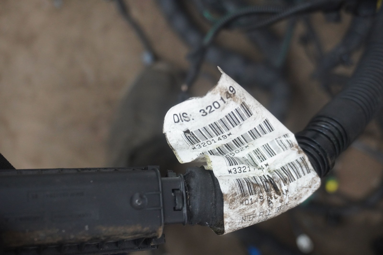 Ferrari California Front Wiring cable P/N 320149