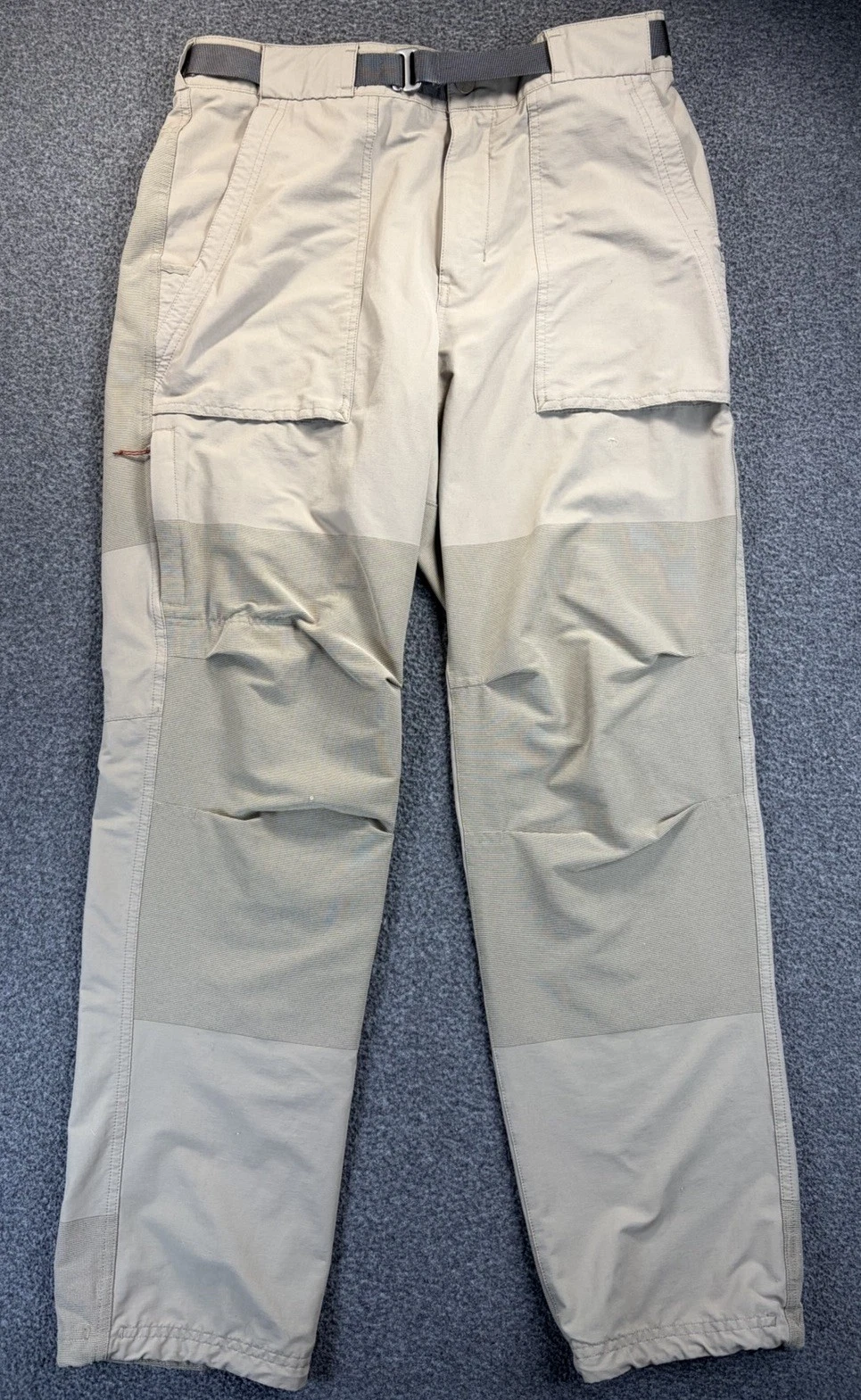 REI Co-Op Men’s Double Knee Hiking Pants 34x30 Belted Stretch Regular Fit