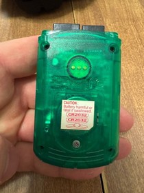 SEGA Dreamcast green VMU virtual memory unit card video game controller extra