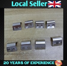 8x For Heko G3 Clips Wind Rain Deflector Car Channel Metal Retaining Clip NEW