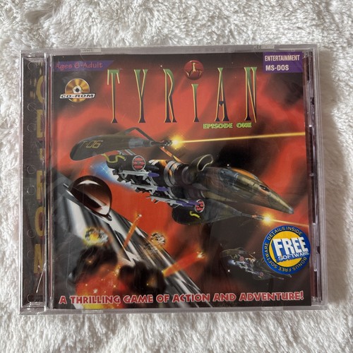 Tyrian Epsd. One -Epic MegaGames 1995 PC MS-DOS Rare Collectable Vintage Game