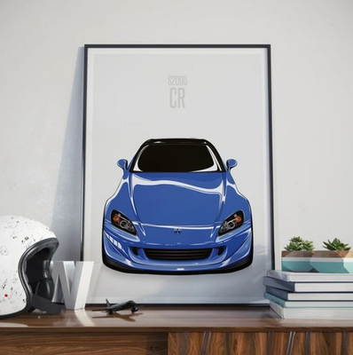 #ad Honda S2000 AP2 Club Racer Poster $17.99