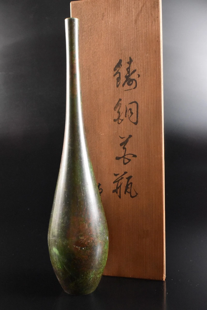 铜日本古董花瓶| eBay