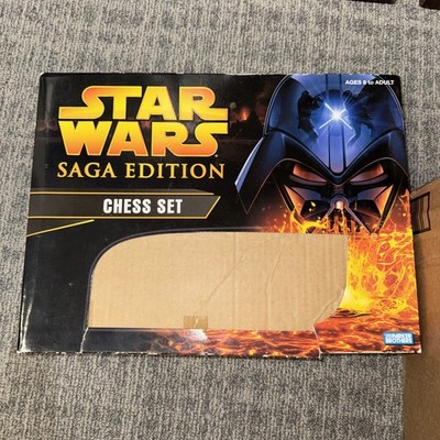 STAR WARS CHESS SET Saga Edition 2004 Original complete