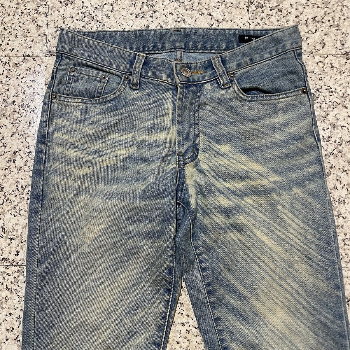 Vintage EGOIST Japan Y2K Sand Wash Flare Jeans Size M LGB If Six Was Nine Kmrii View 2