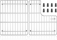 Sink Rack for Bottom of Sink with Kohler Whitehaven K-6486 and K-6487 Sink, 3...