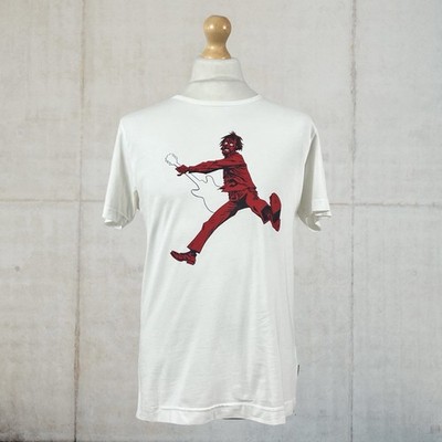 Seltenes hübsches grünes Jamie Hewlett Gorillaz Teenage Cancer Trust T-Shirt Gr. Medium