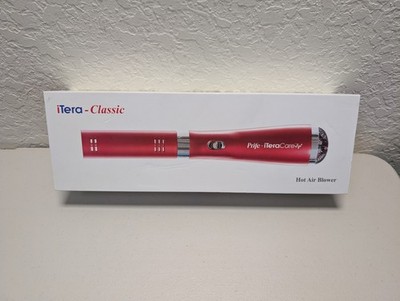 Prife iTera Classic Hot Air Blower Red Qyy-928 3 Speed 110 V (TESTED, WORKS)