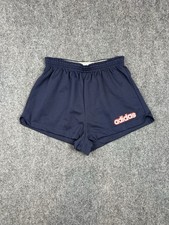 Vintage 80 s Adidas Mesh Navy Athletic Running Shorts Men s Size Medium 32-34