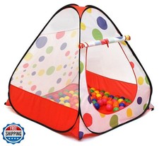 Kids Ball Pit Pop up Play Playhouse Tent, for Boys Girls Babies a