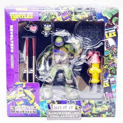 Revoltech Teenage Mutant Ninja Turtles Donatello Action Figure Kaiyodo Japan NEW