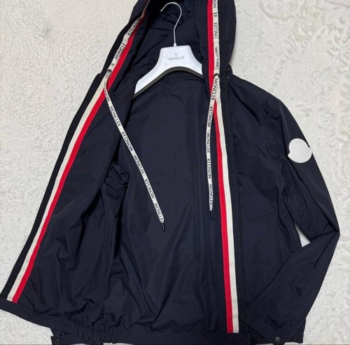 MONCLER Carles Nylon Tricolor Jacket Men's Size M Pre-Owned