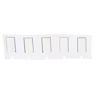 Brady M4-187-075-342 Sleevelabel, White, Polyolefin, 3/4Inw