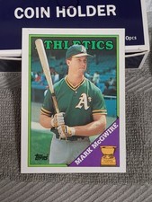 1988 Topps - Topps All-Star Rookie Mark McGwire #580, Perfect Condition.